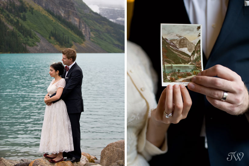 lake-louise-wedding-photographer-chateau-lake-louise-bride-groom-portrait