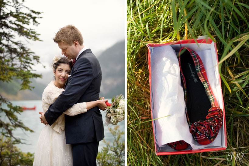 lake-louise-wedding-photographer-chateau-lake-louise-tartan-shoes