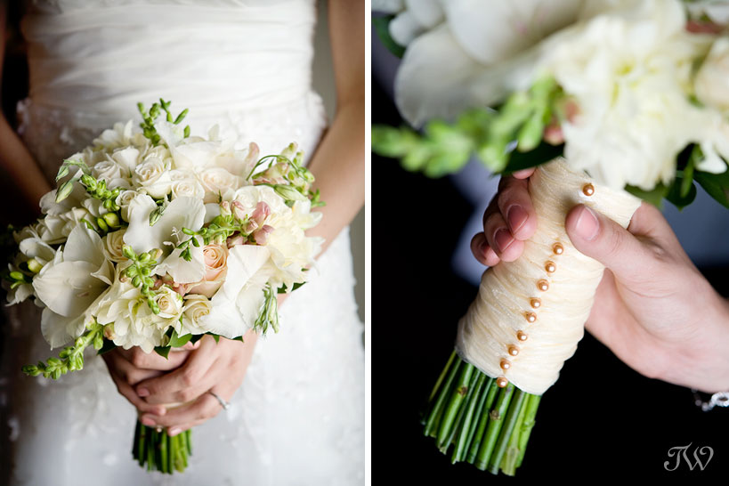 Calgary-wedding-photographer-at-hotel-arts-bridal-bouquet