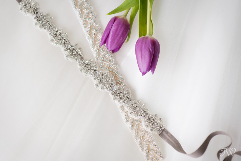 bridal party gift ideas sparkly belts Tara Whittaker Photography