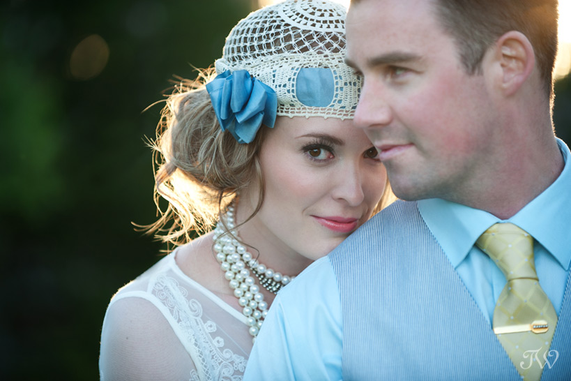 vintage bride and groom photographed by Tara Whittaker