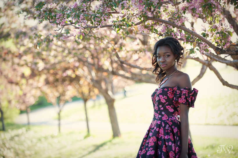 floral dresses for weddings captured by Tara Whittaker Photography