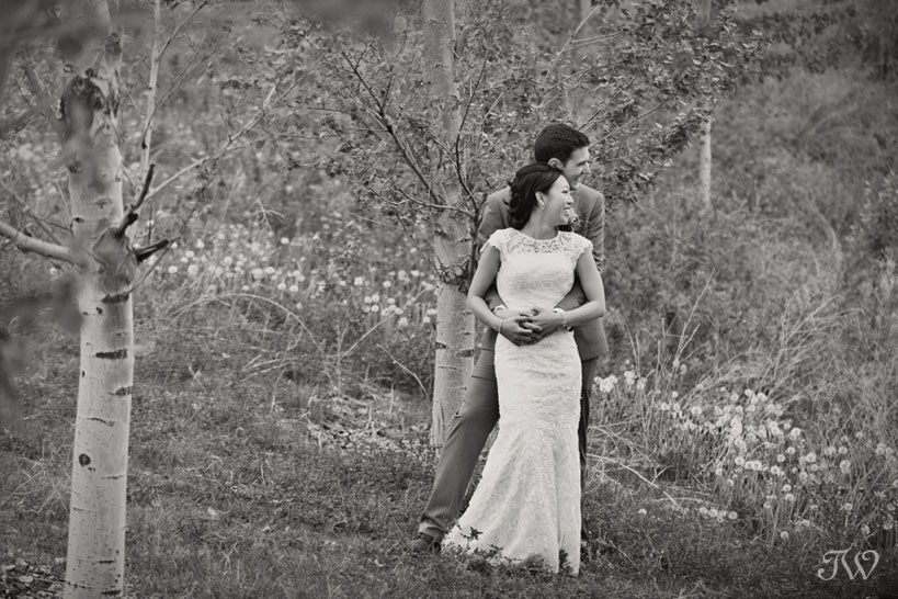 bride and groom on their wedding day captured by Tara Whittaker Photography