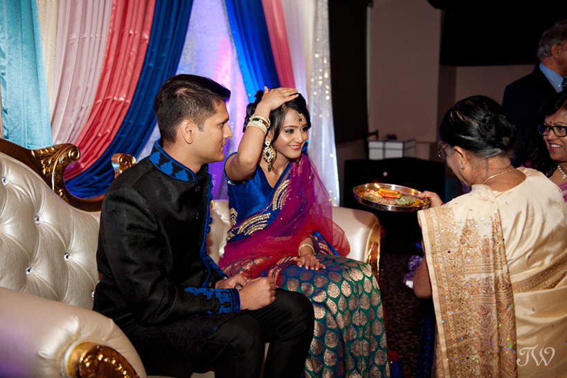 Indian engagement party captured by Tara Whittaker Photography