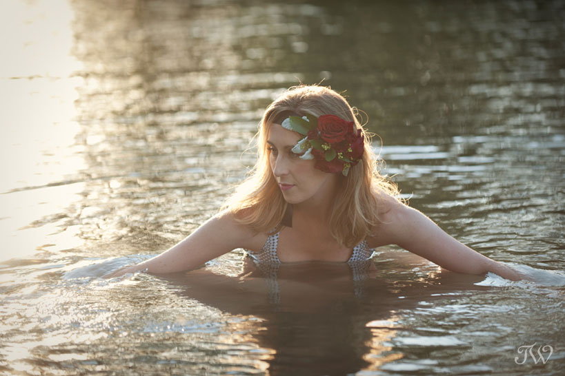 vintage-inspired swimwear from Swimco captured by Tara Whittaker Photography