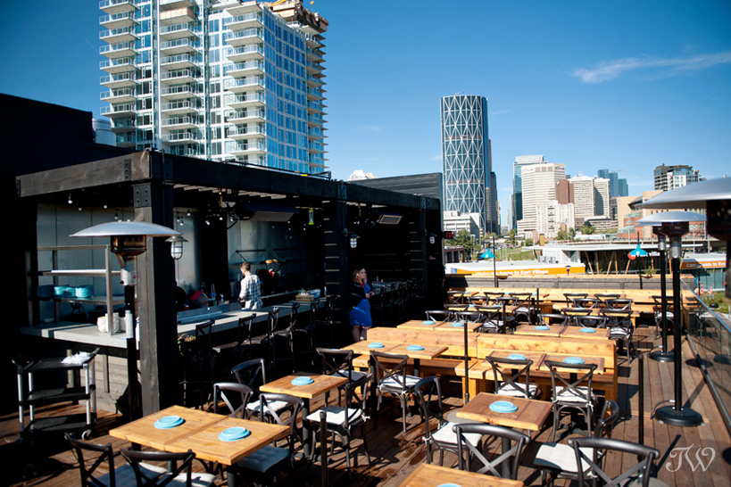 rooftop patio at Charbar captured by Tara Whittaker Photography
