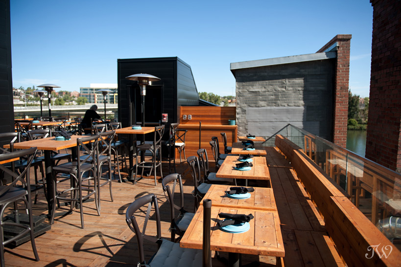 rooftop patio at Charbar captured by Tara Whittaker Photography