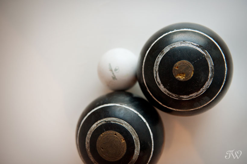 lawn bowling balls captured by Tara Whittaker Photography