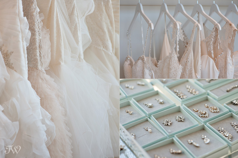 wedding accessories at The Bridal Boutique captured by Tara Whittaker Photography