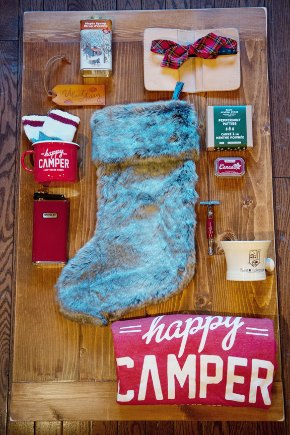Christmas shopping in Calgary stocking stuffer for men captured by Tara Whittaker Photography