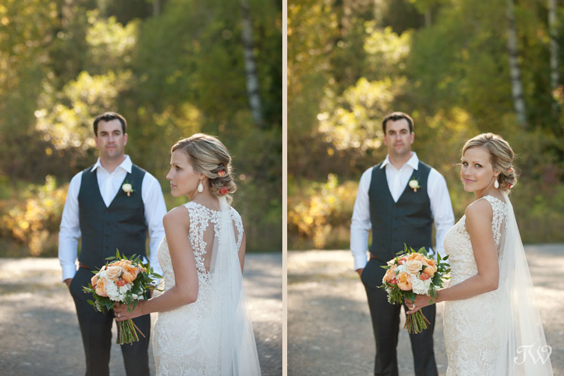 Fernie bride and groom captured by Tara Whittaker Photography