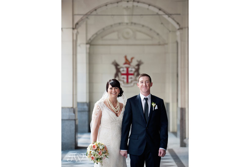 bride and groom offer their wedding advise captured by Tara Whittaker Photography