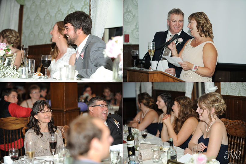 Funny wedding speeches captured by Tara Whittaker Photography