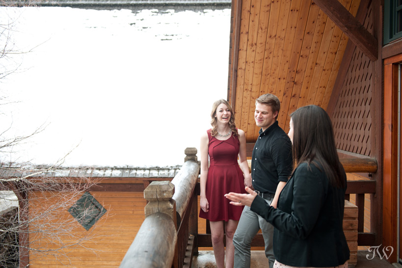 couple planning their Buffalo Mountain Lodge wedding captured by Tara Whittaker Photography