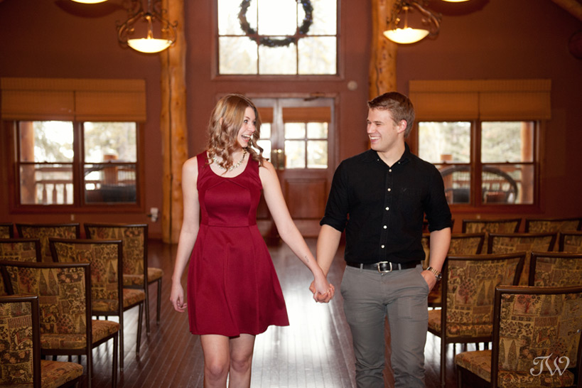 couple planning a Buffalo Mountain Lodge wedding captured by Tara Whittaker Photography