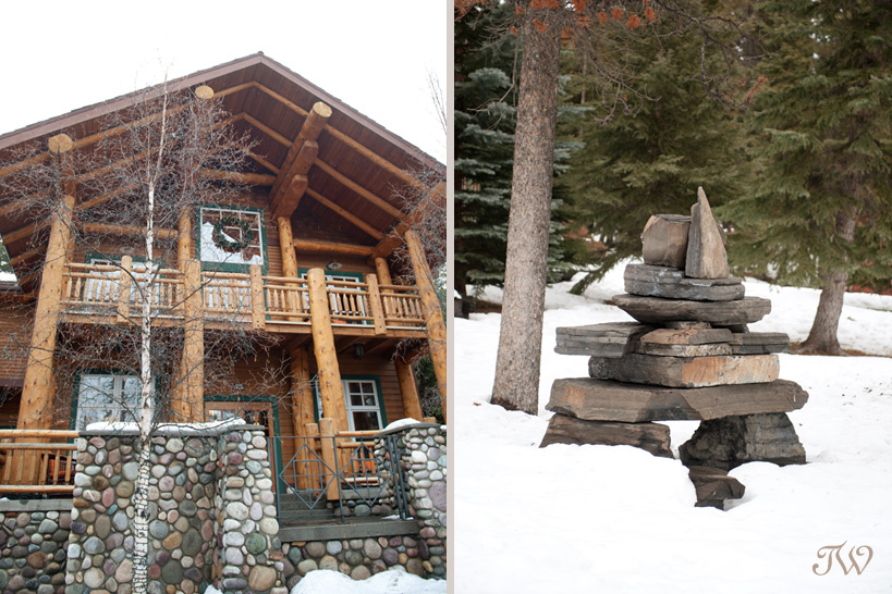 winter scenes at Buffalo Mountain Lodge captured by Banff Wedding Photographer Tara Whittaker