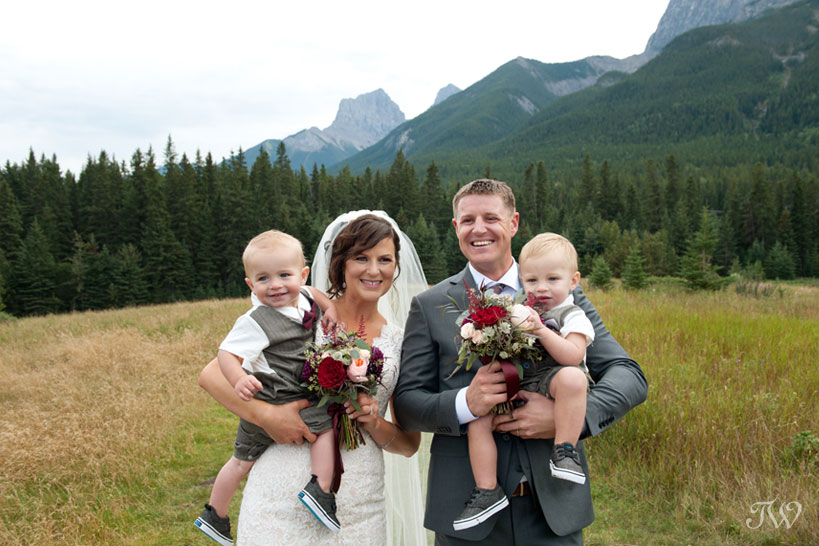 bridal party at Quarry Lake wedding captured by Tara Whittaker Photography