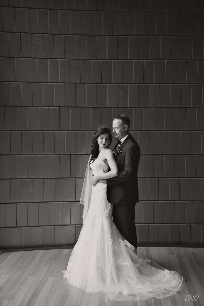 wedding portraits at the National Music Centre captured by Calgary wedding photographer Tara Whittaker