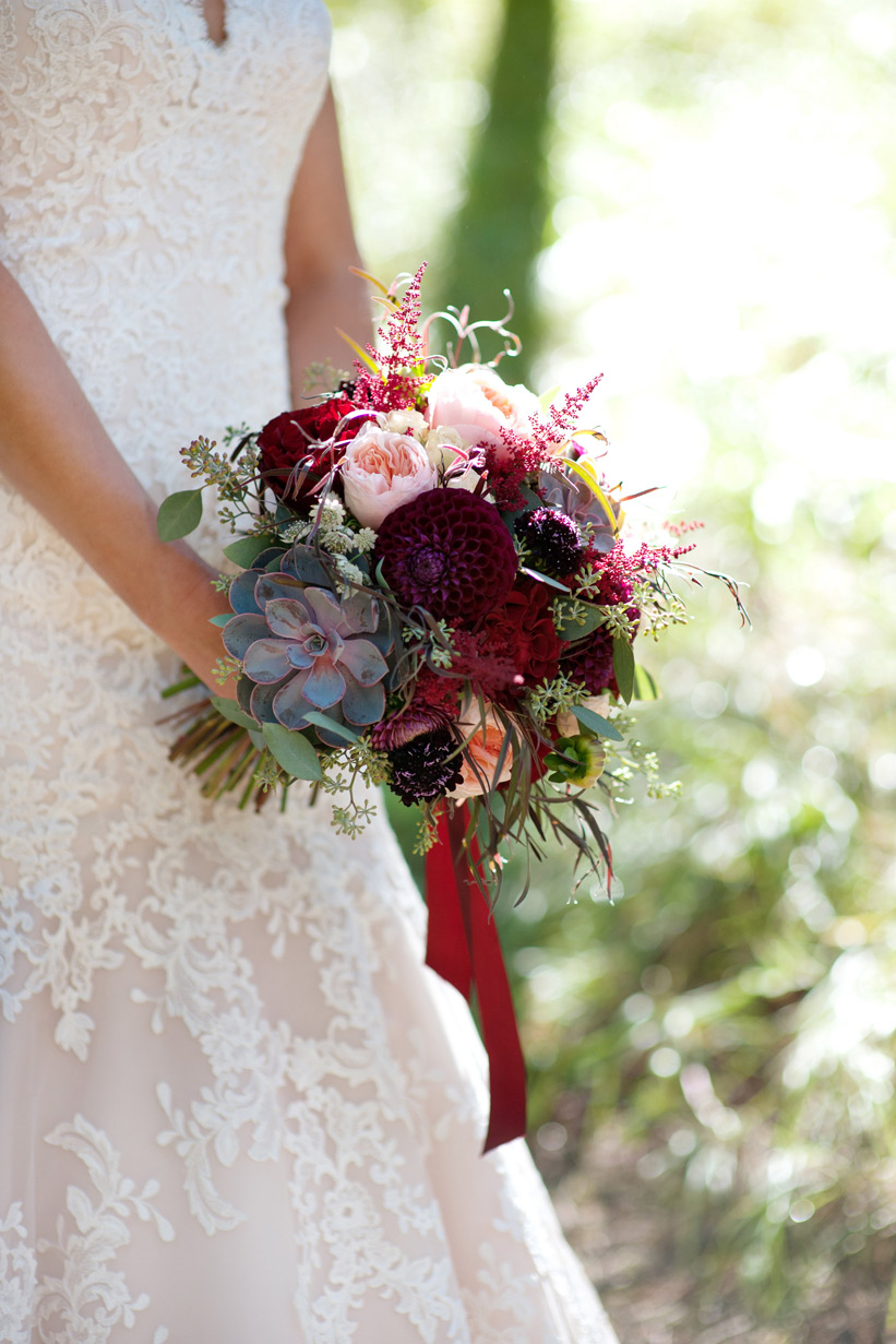 bridal bouquet from Willow Flower Co. captured by Tara Whittaker Photography