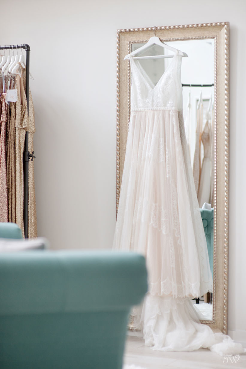 couture bridal gowns at Blush & Raven captured by Tara Whittaker Photography
