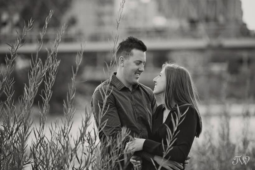 East Village engagement session captured by Tara Whittaker Photography
