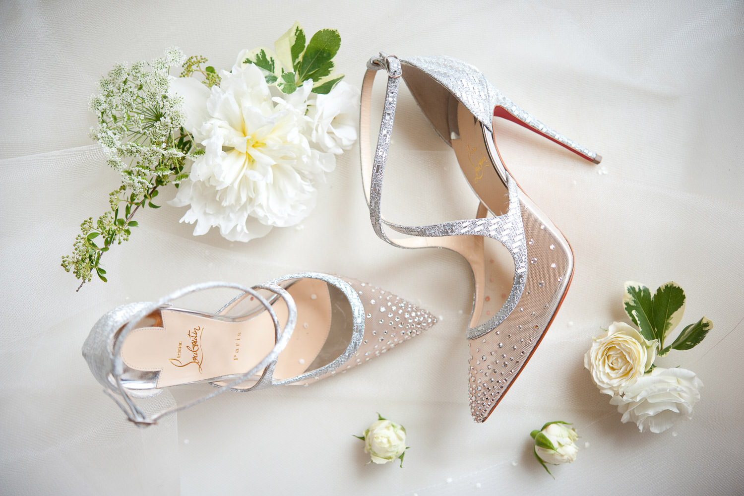 Christian Louboutin pumps captured by Tara Whittaker Photography