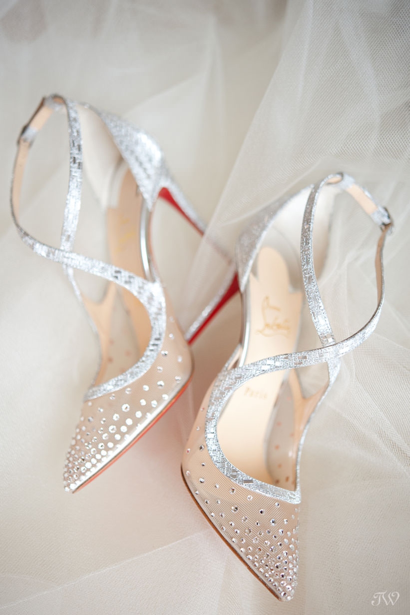 Christian Louboutin for a royal bride captured by Tara Whittaker Photography