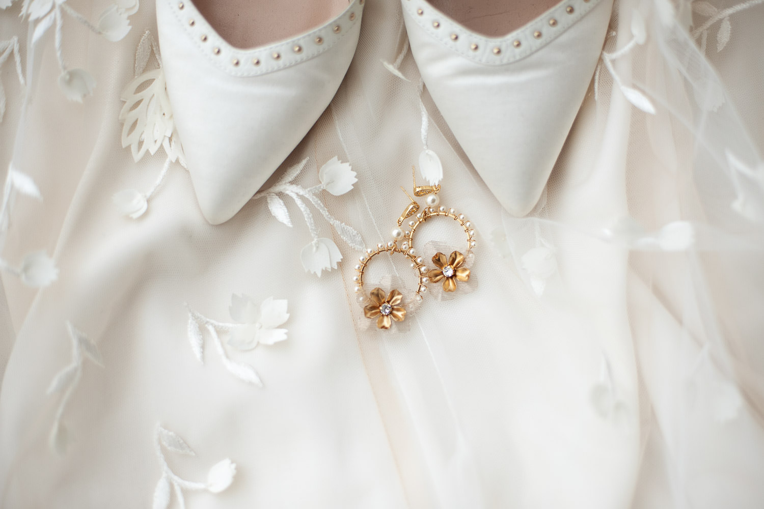 Earrings from Joanna Bisley captured by Tara Whittaker Photography