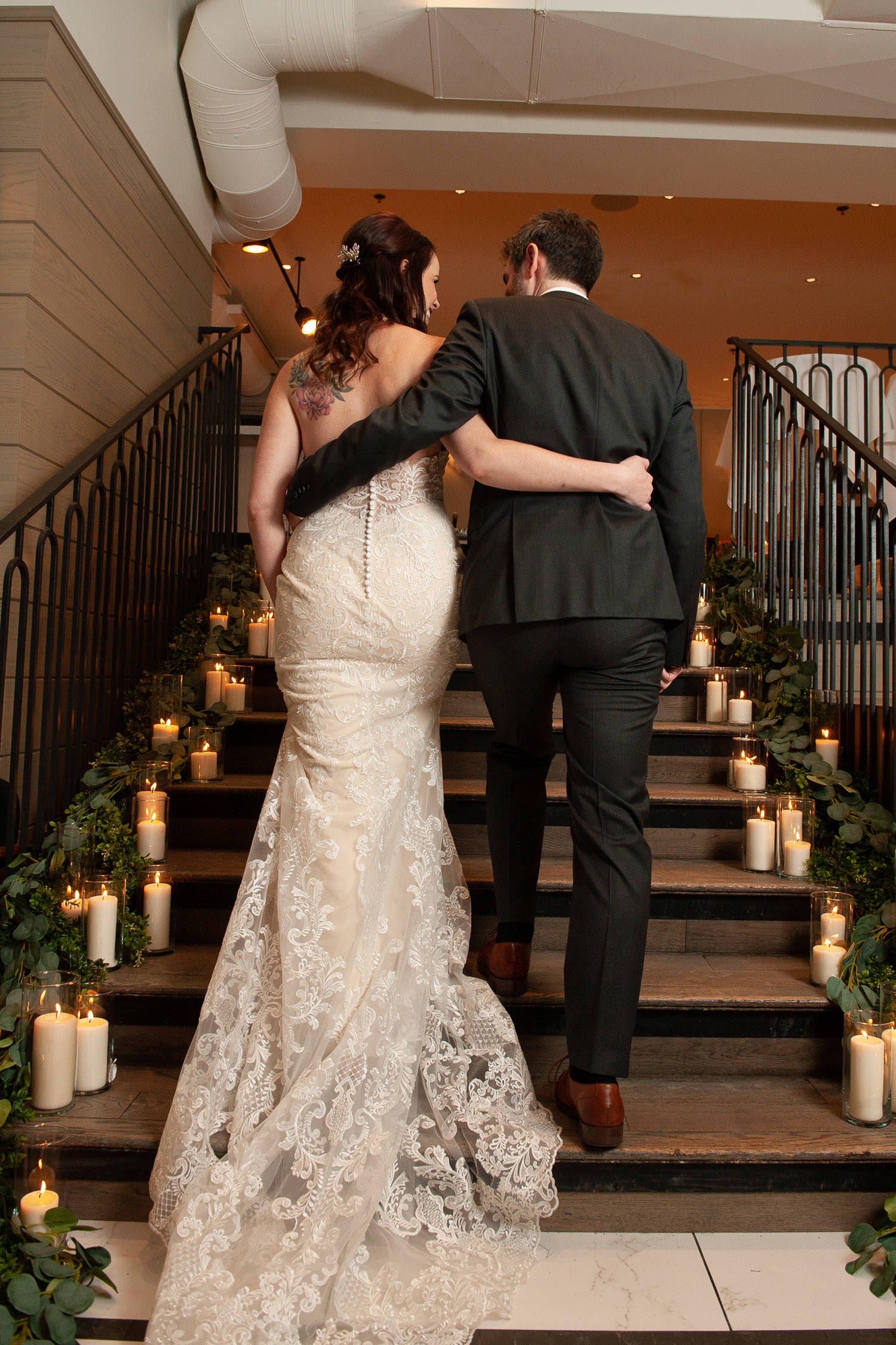 Winter wedding at Alforno in Calgary captured by Tara Whittaker Photography