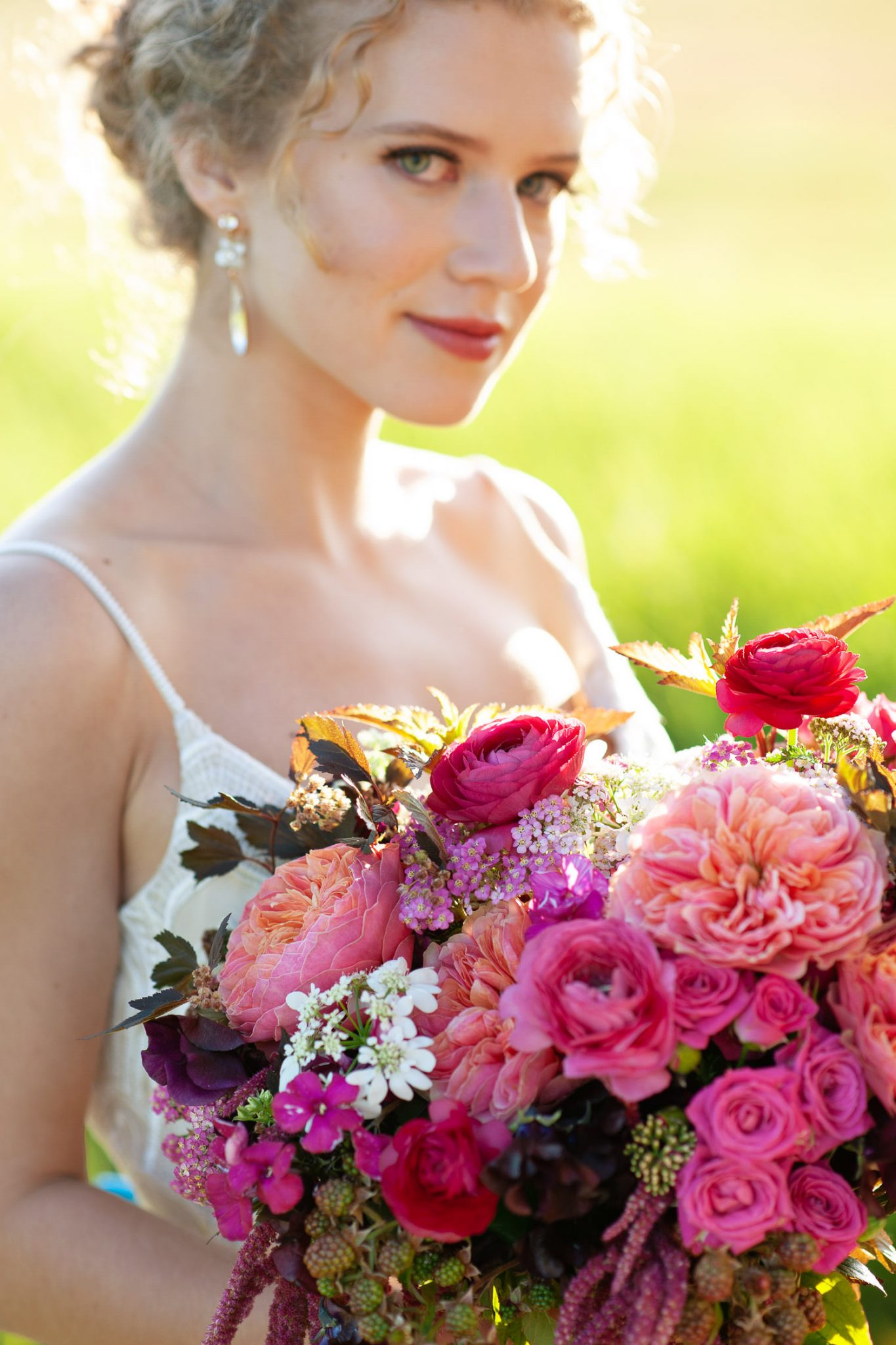 Pink bridal bouquet ideas Tara Whittaker Photography