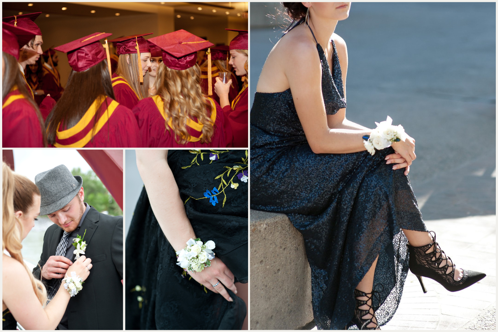 Detailed grad photos of Calgary graduate students by professional photographer Tara Whittaker
