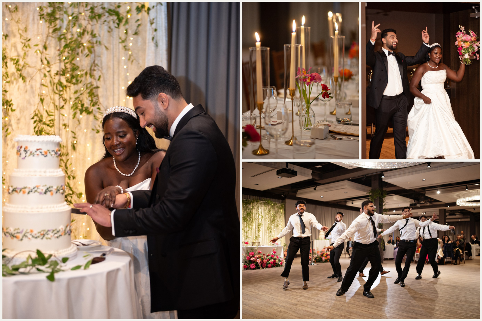 Christian and Indian fusion wedding at The Hudson downtown Calgary captured by Tara Whittaker Photography